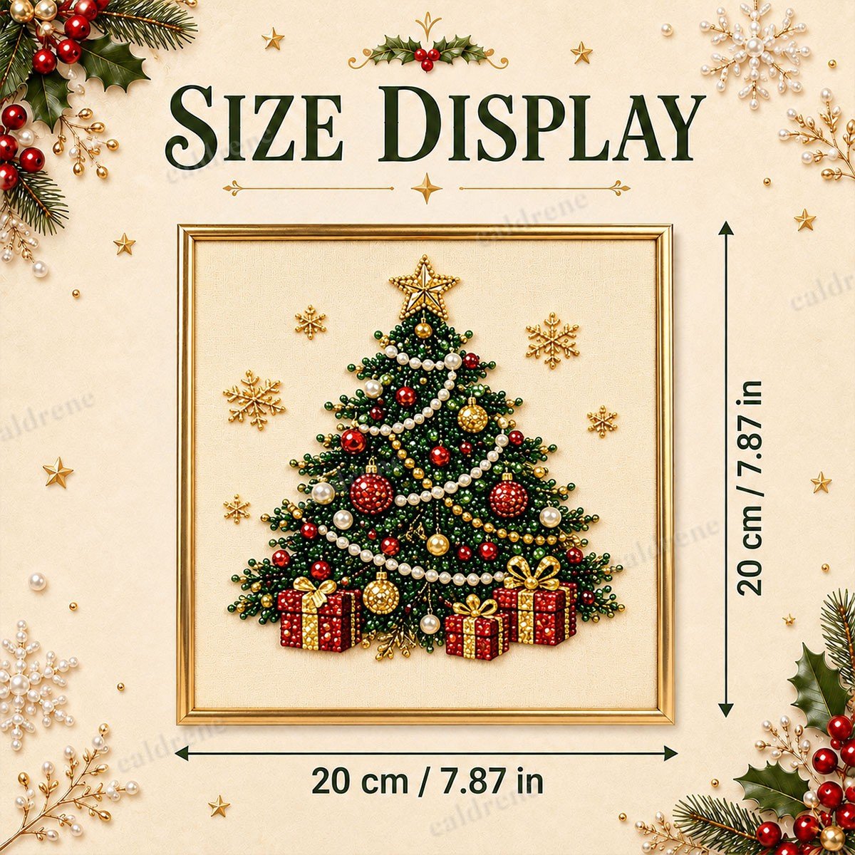 DIY Christmas 3D Pearl Diamond Painting Art Kit – view 3