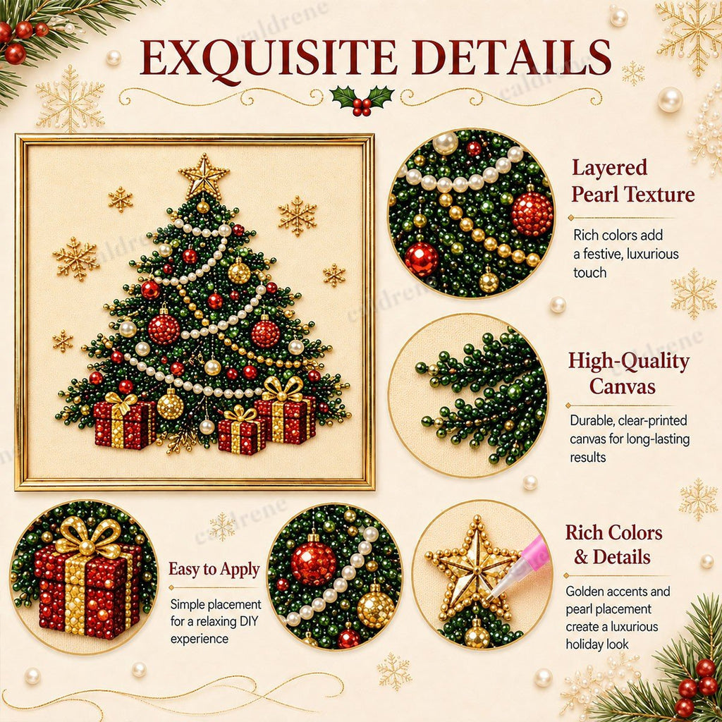 DIY Christmas 3D Pearl Diamond Painting Art Kit – view 7