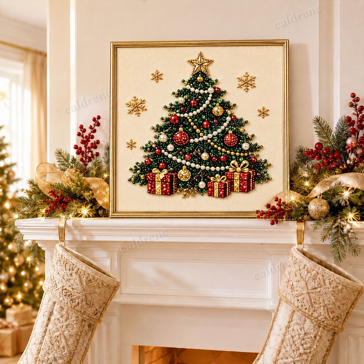 DIY Christmas 3D Pearl Diamond Painting Art Kit – view 8