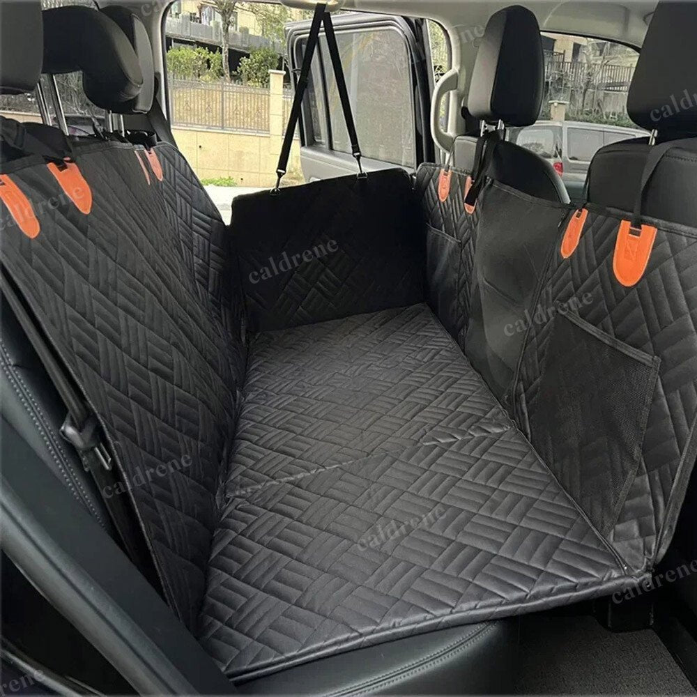 Dog Back Seat Extender with Hard Bottom – view 9