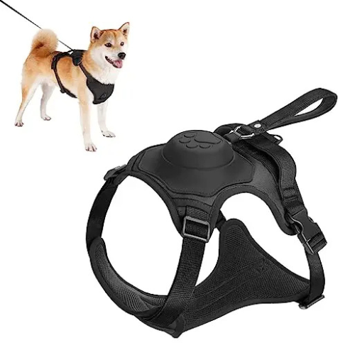 Dog Harness and Retractable Leash Kit for Comfort and Safety