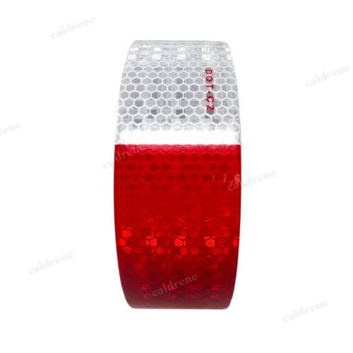 DOT-C2 Reflective Conspicuity Tape, Red White, 2 Inch x 150 Ft – view 3