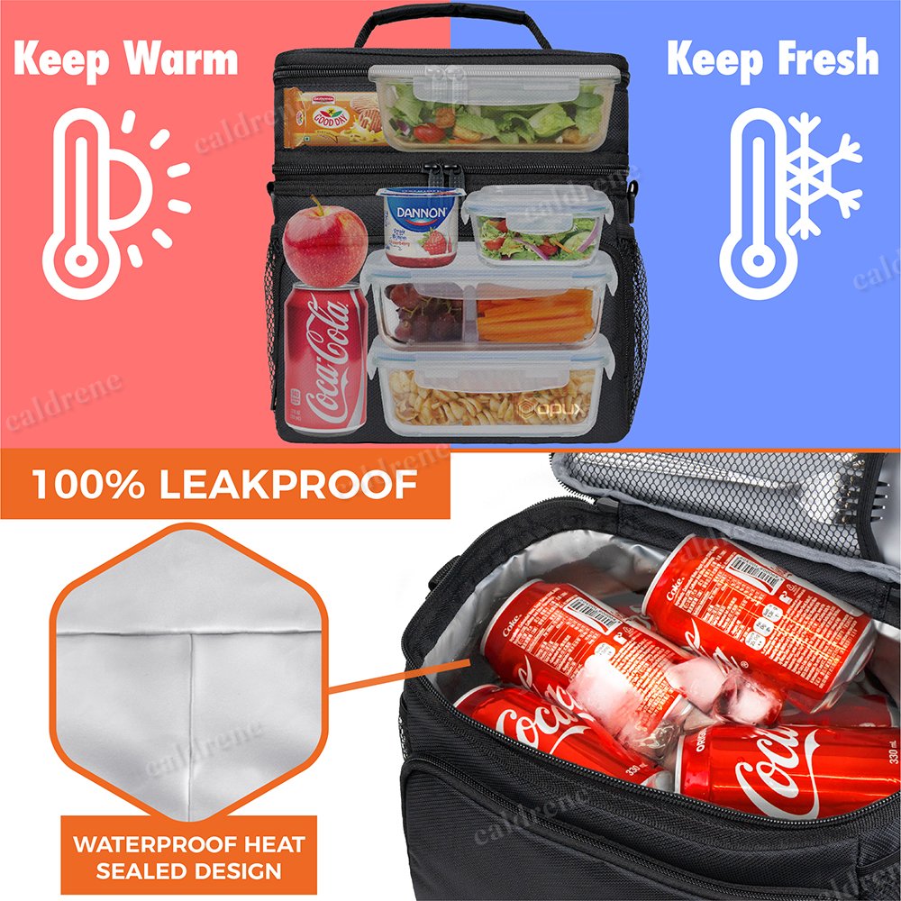 Double Deck Insulated Lunch Bag – view 2
