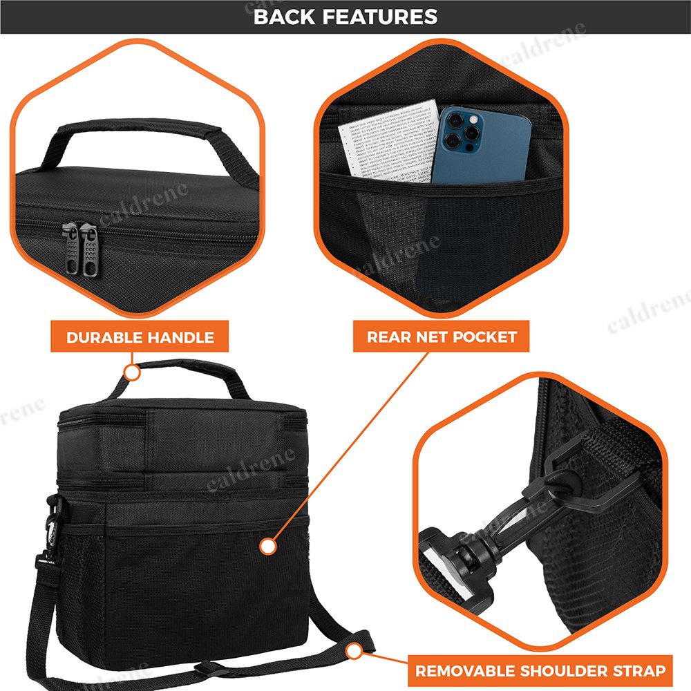 Double Deck Insulated Lunch Bag – view 6