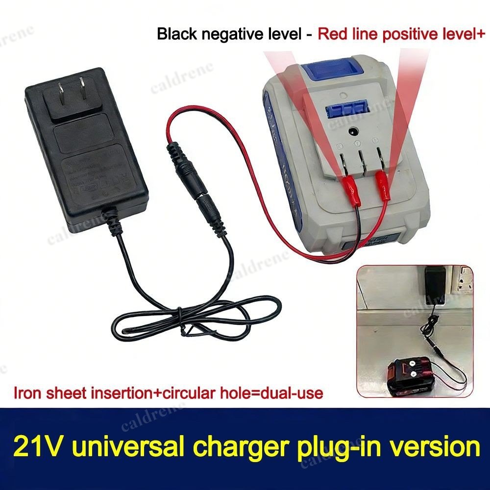 Dual-Head Lithium Battery Charger for 18V/21V/24V – view 3
