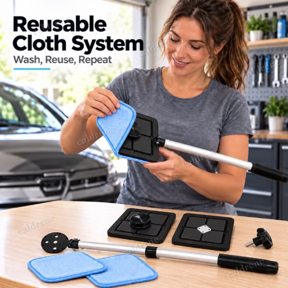 Dual Magnetic Car Windshield Cleaner Double-Sided – view 2