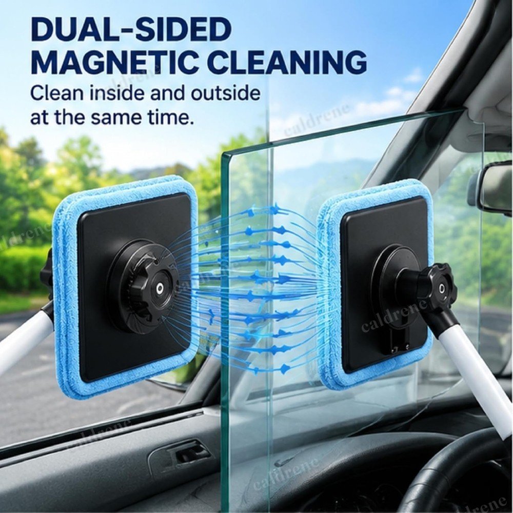 Dual Magnetic Car Windshield Cleaner Double-Sided – view 6