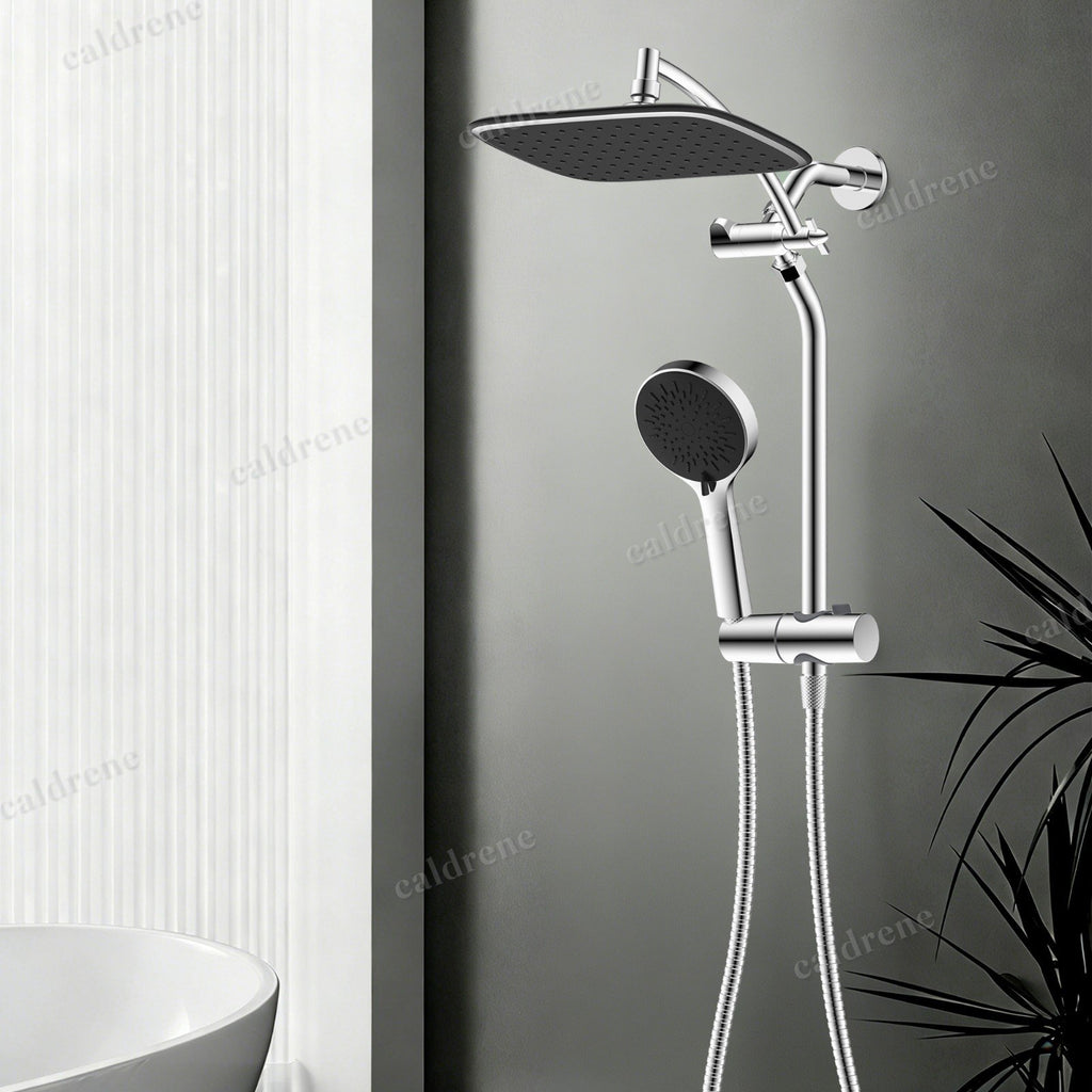 Dual Rain Shower Head Combo with Extension Arm – view 8