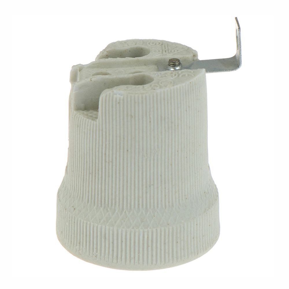 E27 Ceramic Porcelain Socket Bulb Holder for Heat Lamps – C