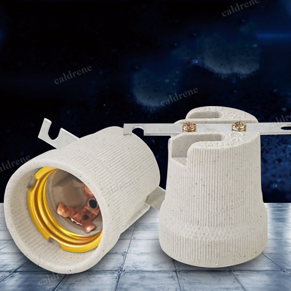 E27 Ceramic Porcelain Socket Bulb Holder for Heat Lamps – view 3