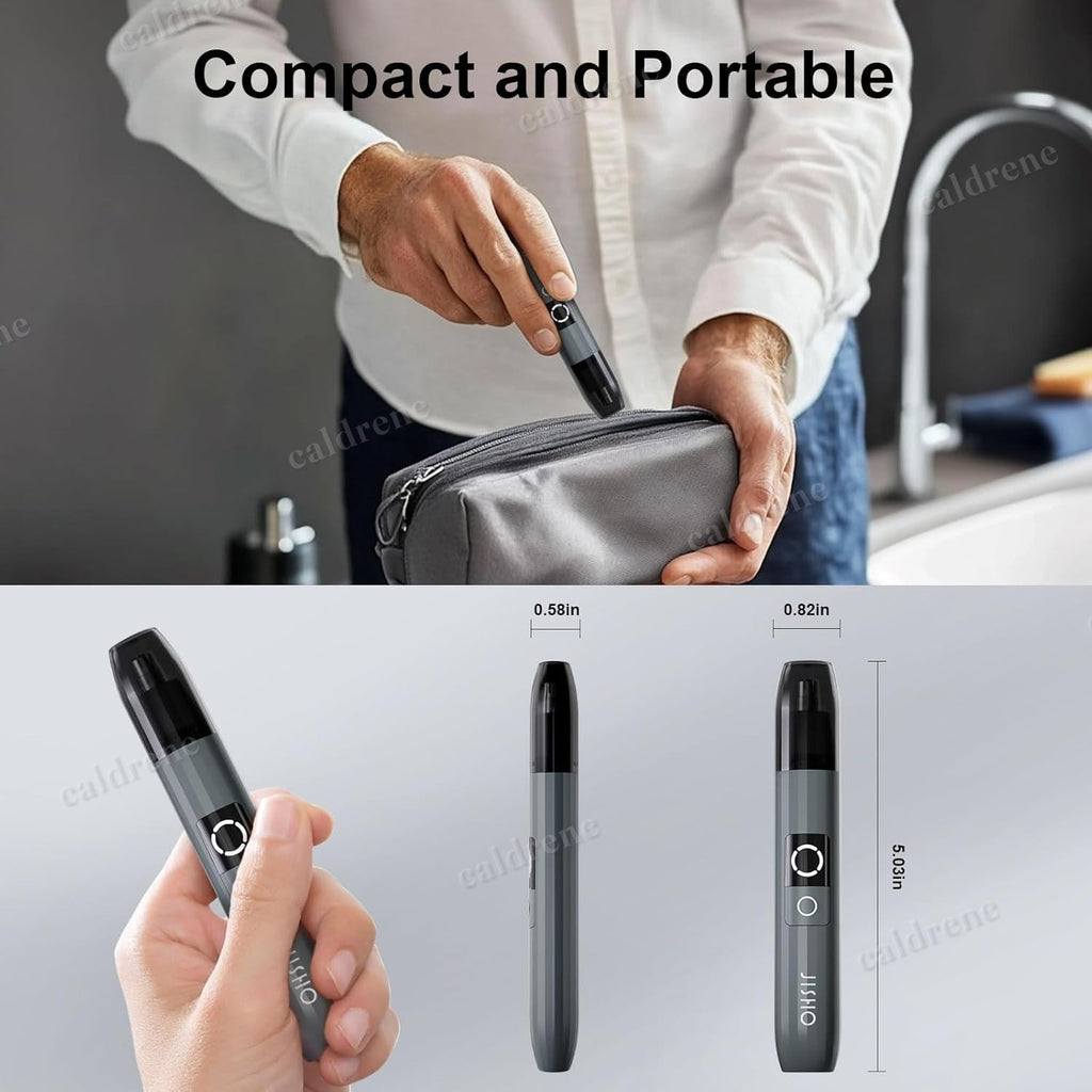 Ear and Nose Hair Trimmer USB Rechargeable with LED – view 6