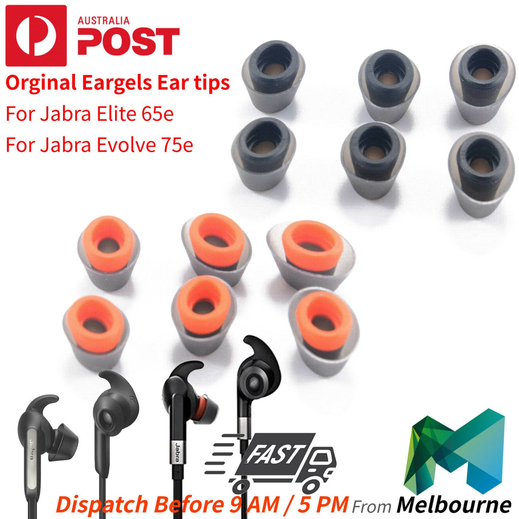 Earbud Kit for Jabra Elite 65e and Evolve 75e Replacement Eartips