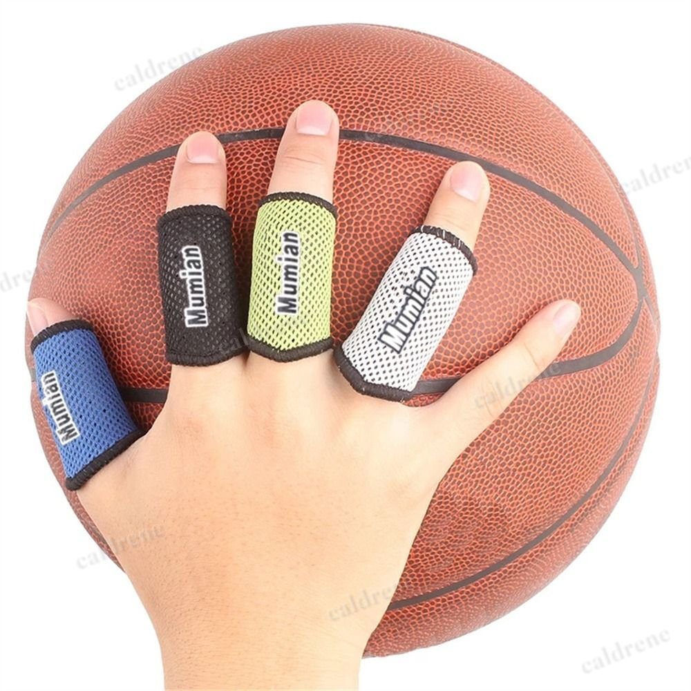 Elastic Finger Sleeve Finger Support Band Breathable Finger Protection Guard AU～ – view 2
