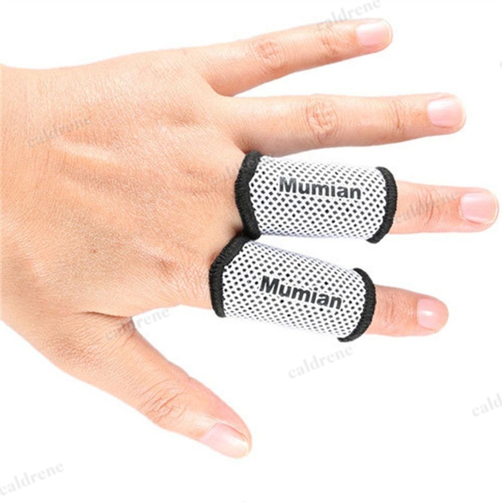 Elastic Finger Sleeve Finger Support Band Breathable Finger Protection Guard AU～ – view 4