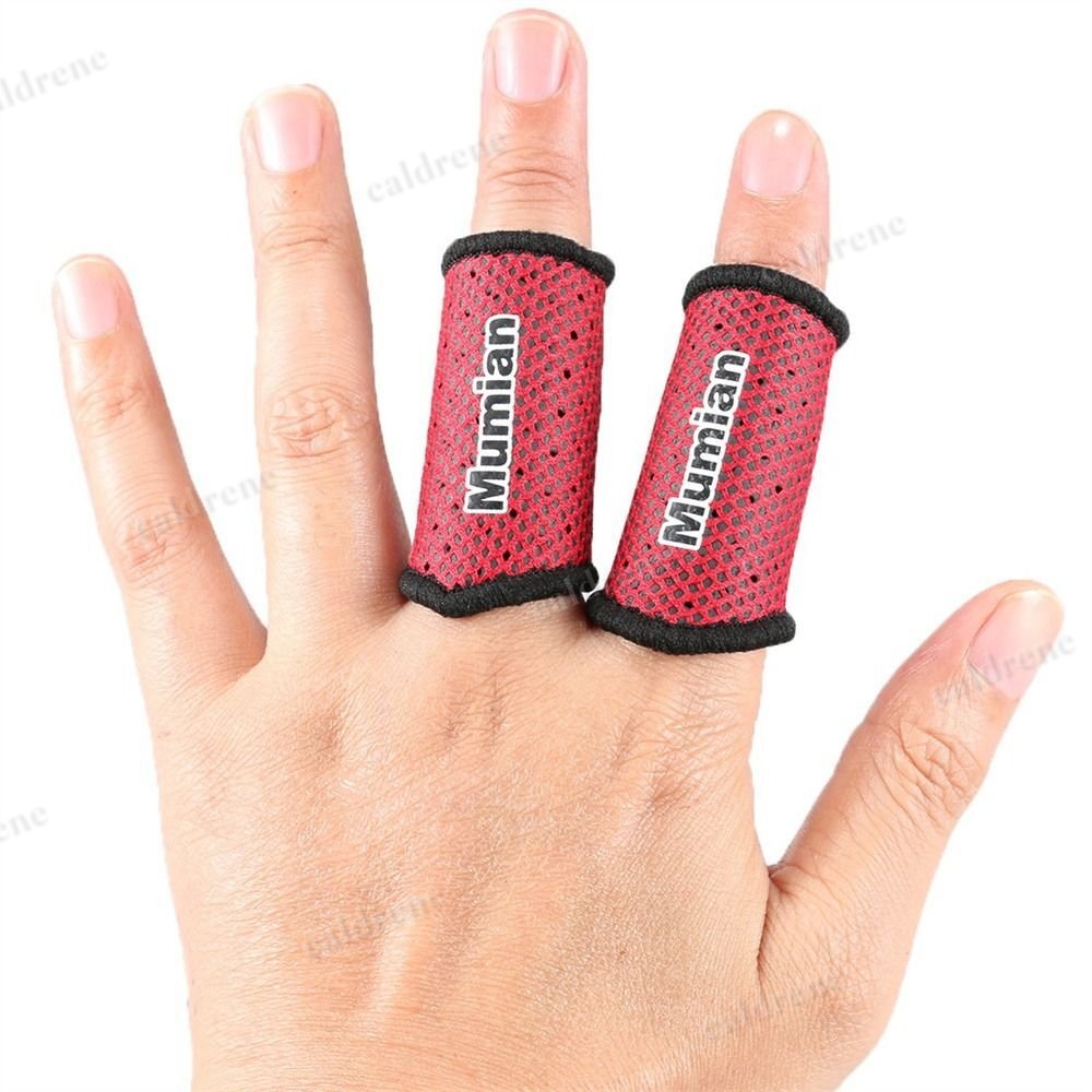 Elastic Finger Sleeve Finger Support Band Breathable Finger Protection Guard AU～ – view 7