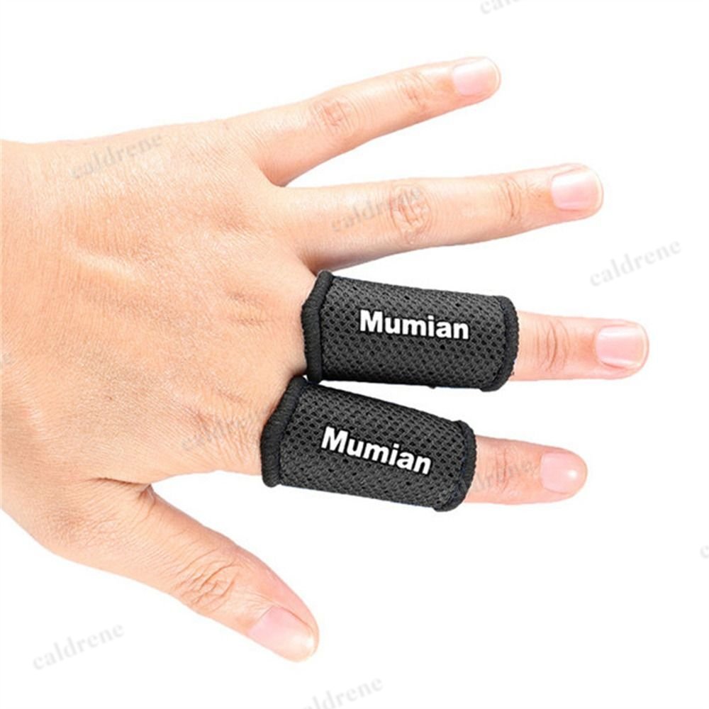 Elastic Finger Sleeve Finger Support Band Breathable Finger Protection Guard AU～ – view 8