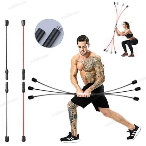 Elastic Fitness Bar for Versatile Workouts – view 2