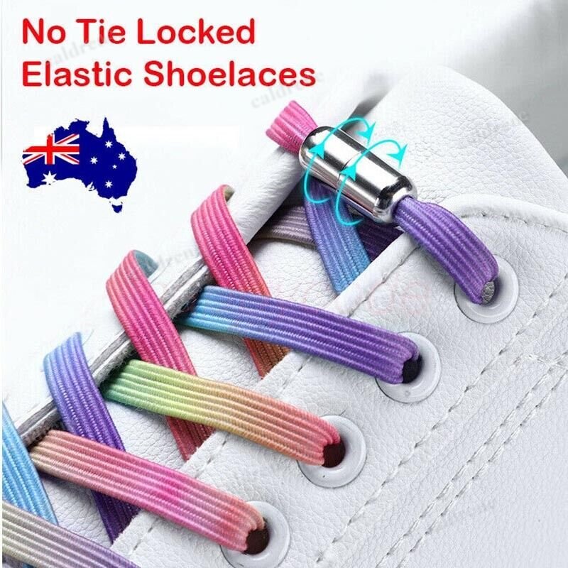 Elastic Flat No Tie Lock Shoelaces for Sneakers – view 2