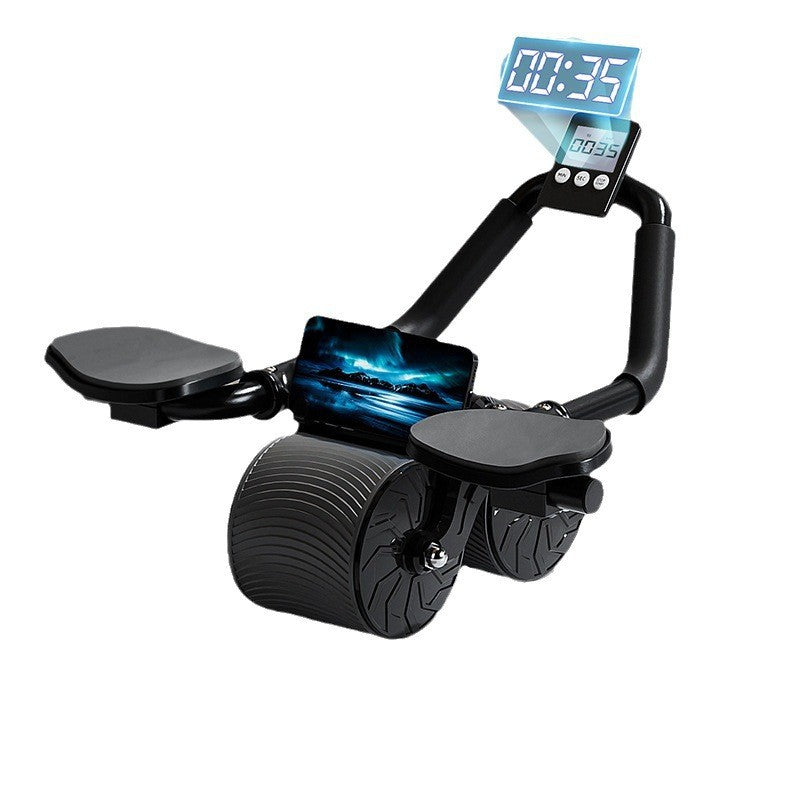 Elbow Abdominal Ab Roller for Core Workouts – Black