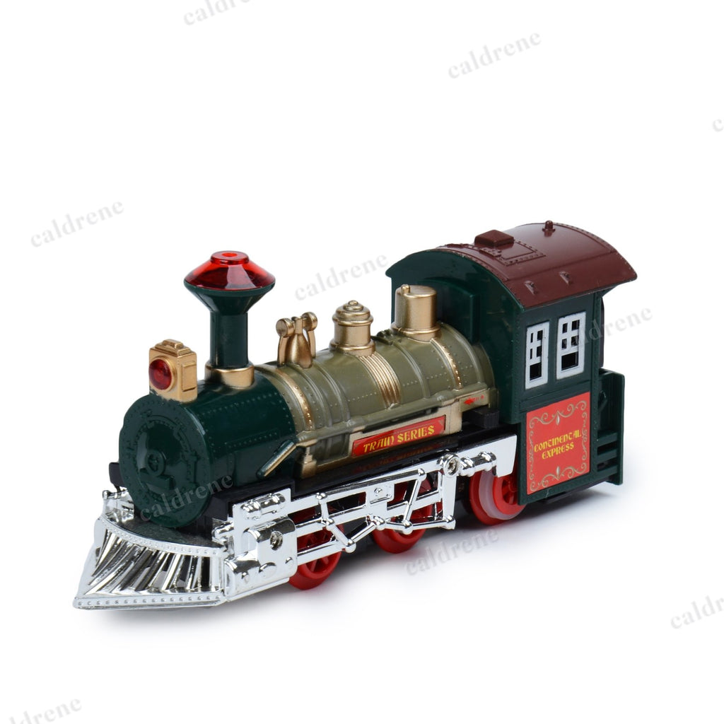 Electric Christmas Train Set with Lights and Sound – view 10