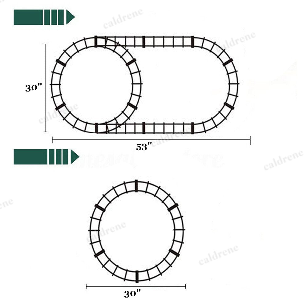 Electric Christmas Train Set with Lights and Sound – view 4