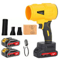 Electric Cordless Handheld Leaf Blower with 2 Batteries and Charger