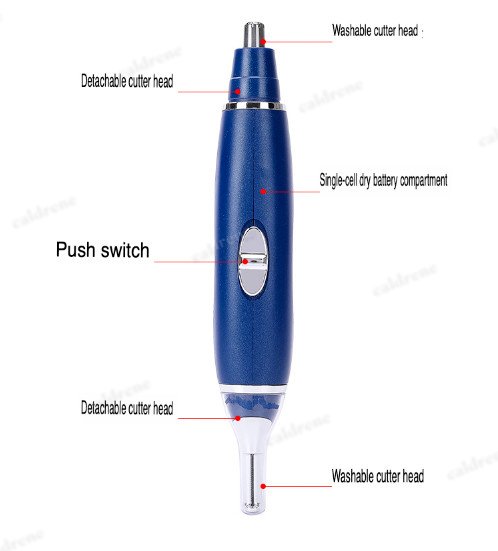 Electric Ear, Nose and Eyebrow Hair Trimmer – view 4