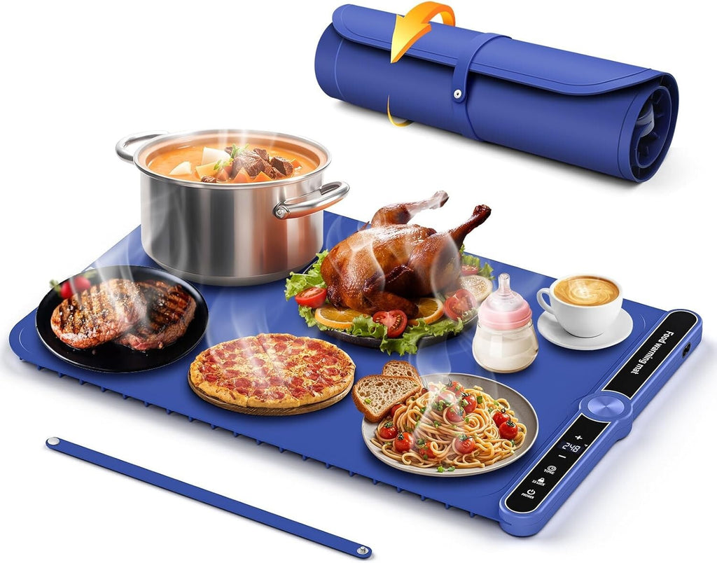 Electric Food Warming Mat, 9 Levels