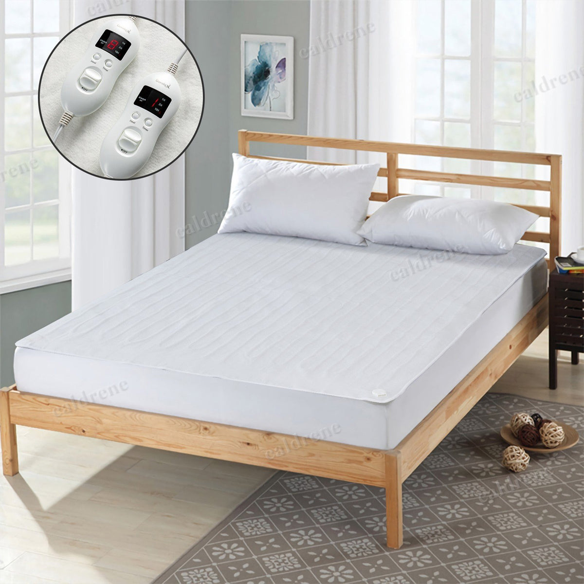 Electric Heated Mattress Pad, Queen – view 3