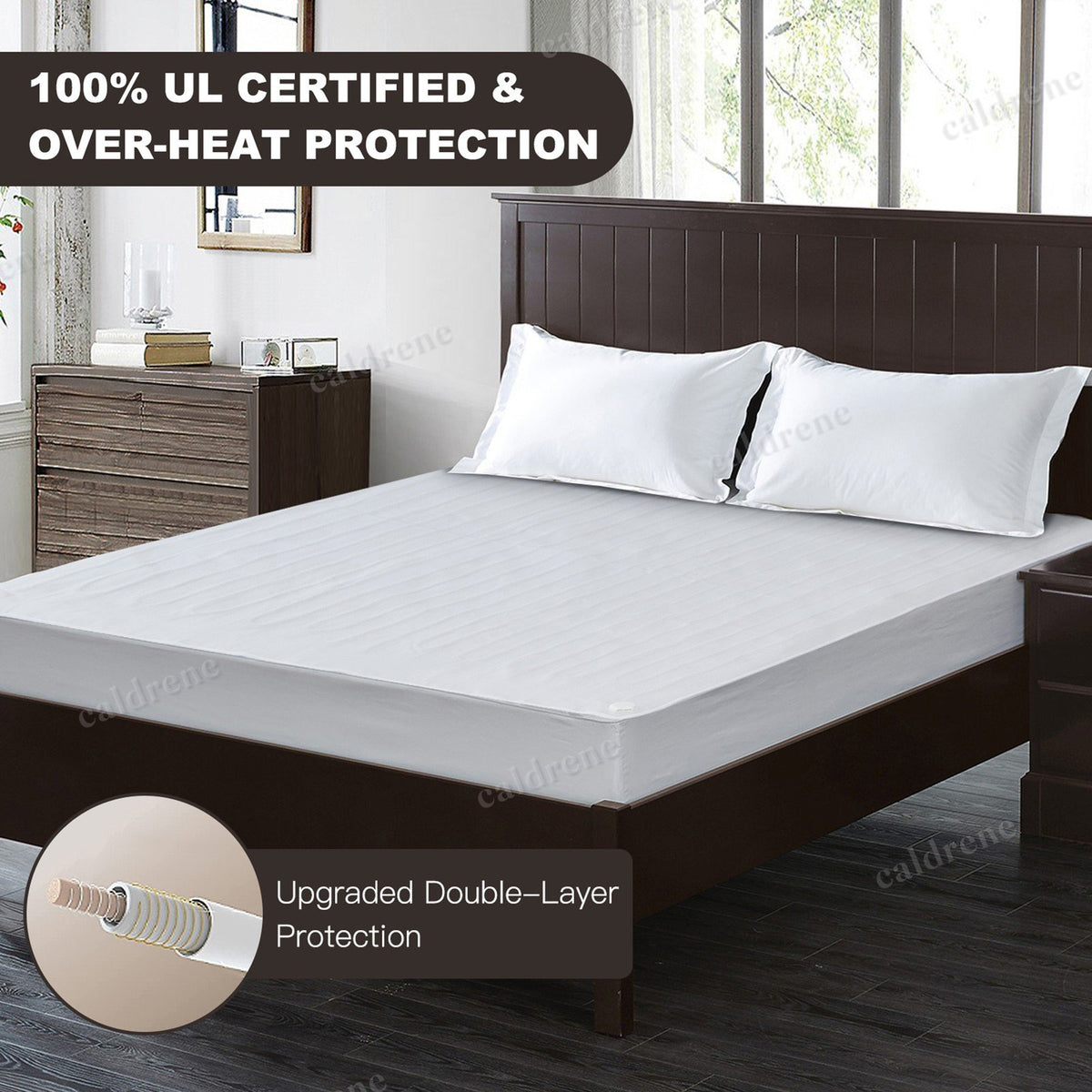 Electric Heated Mattress Pad, Queen – view 5