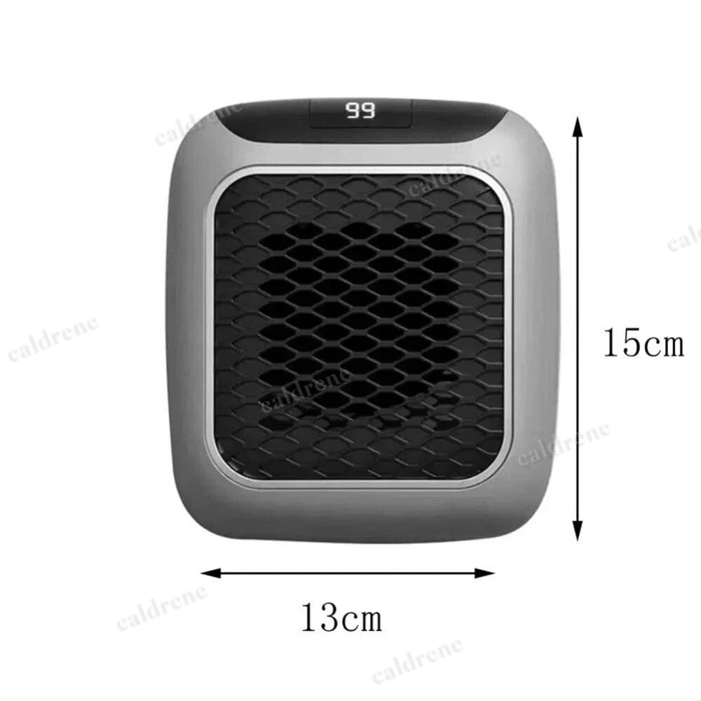 Electric Heater with Remote Control and Adjustable Temperature – view 4