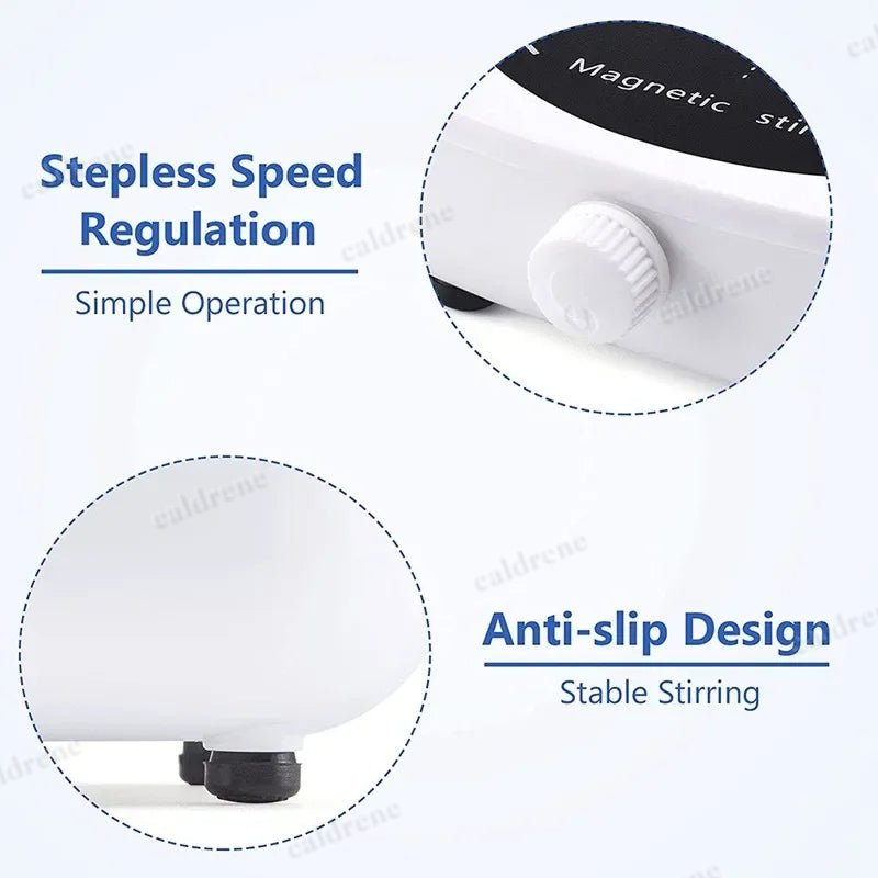 Electric Magnetic Stirrer for Precise Mixing – view 2