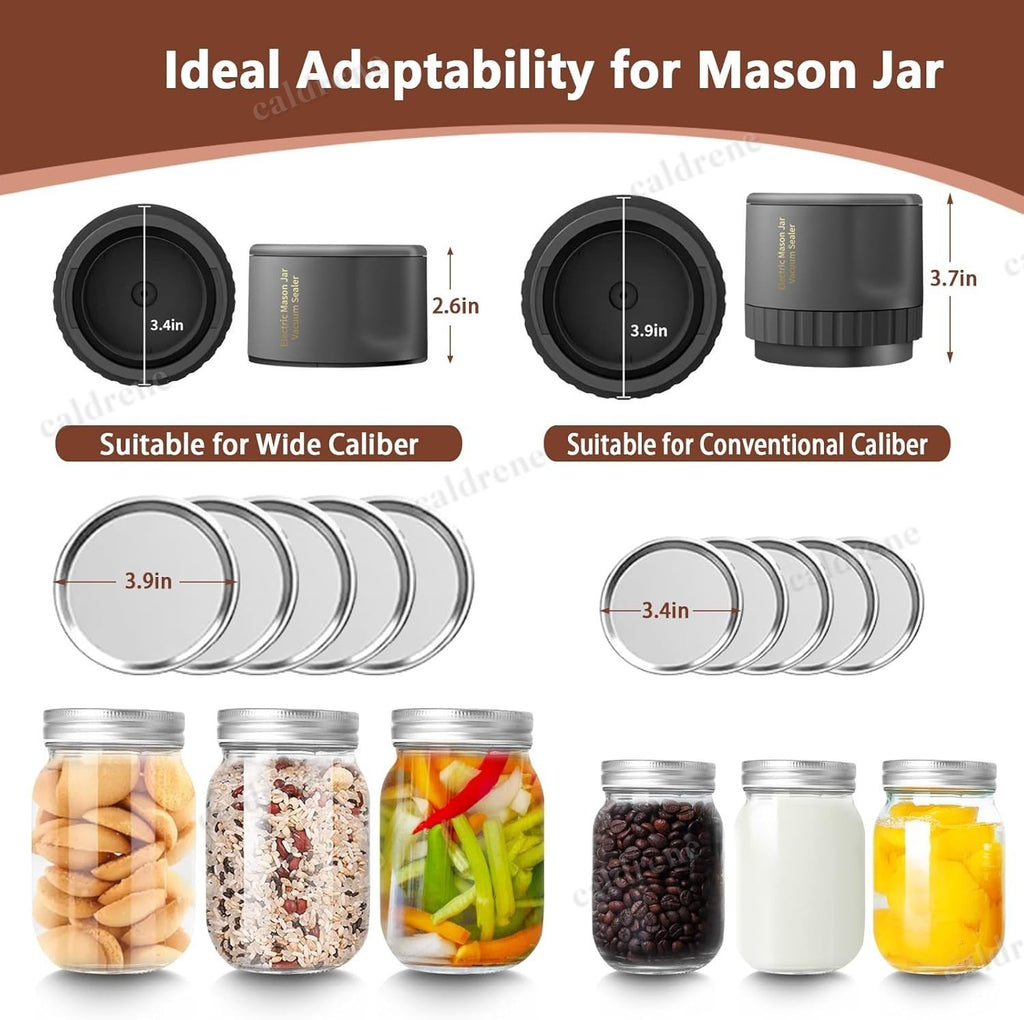Electric Mason Jar Vacuum Sealer Kit – view 3