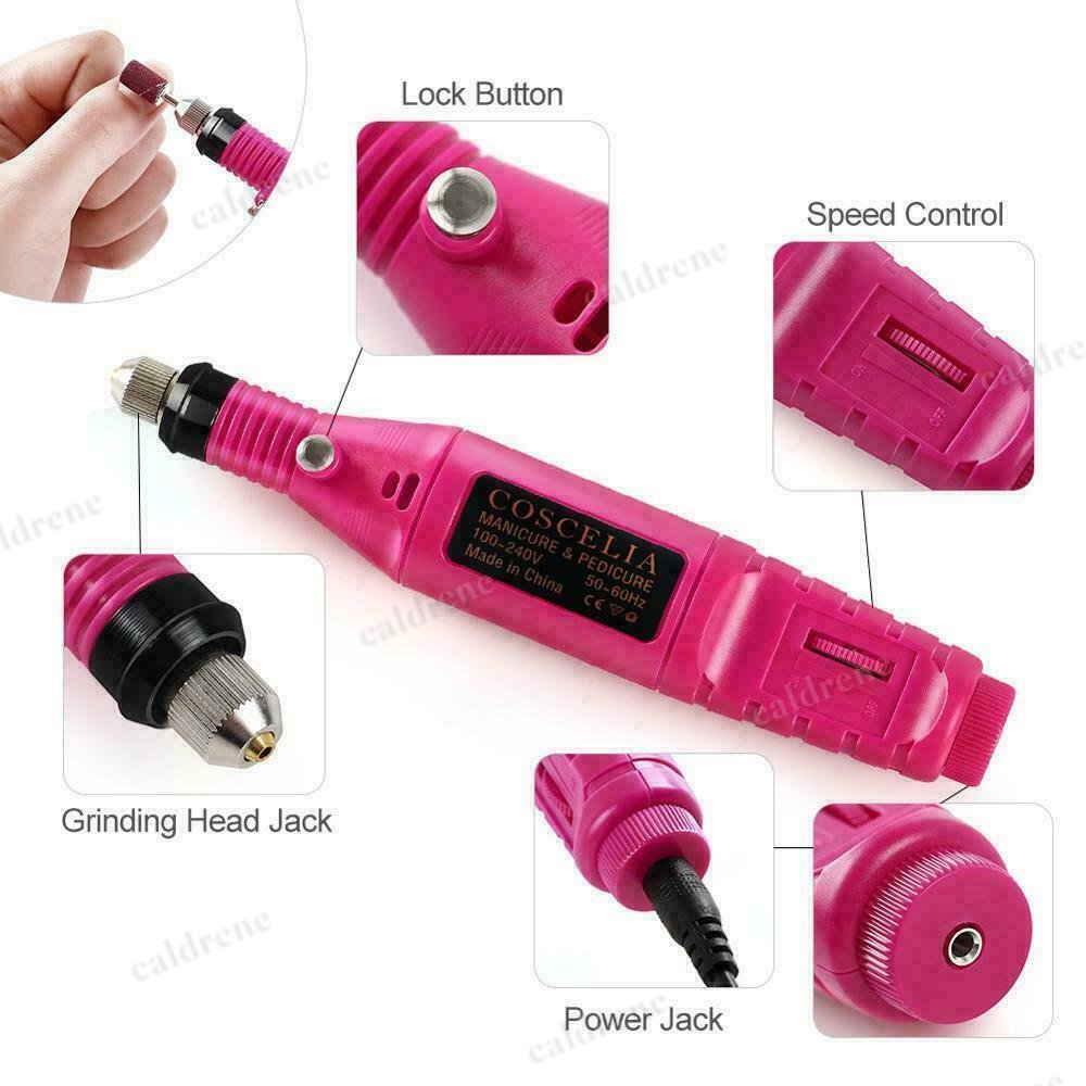Electric Nail Drill Manicure and Pedicure Kit – view 7