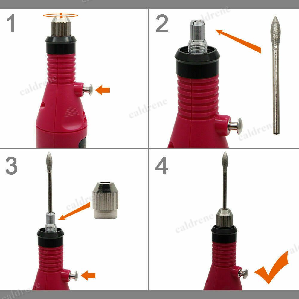 Electric Nail Drill Manicure and Pedicure Kit – view 9