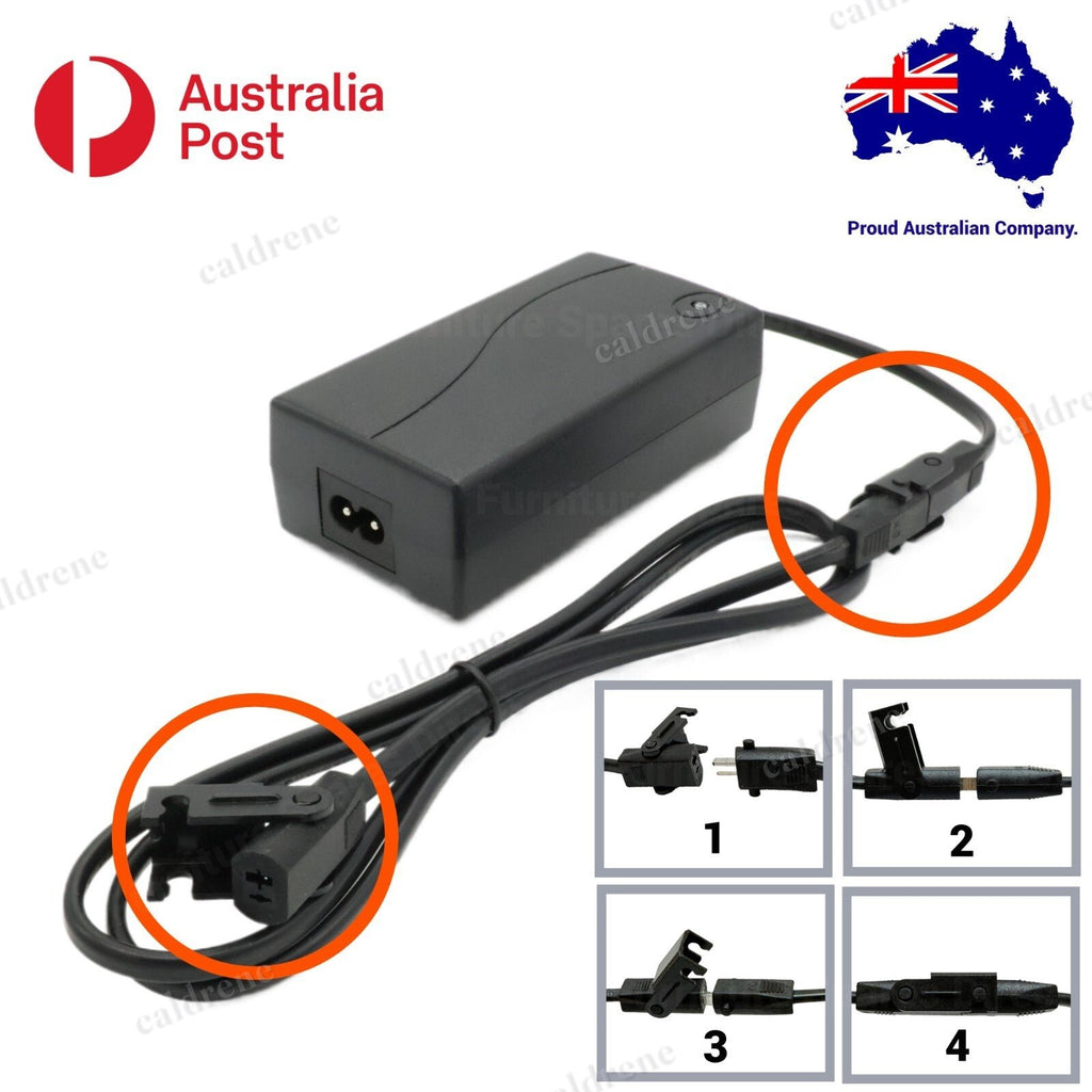 Electric Recliner 2.0A 29V AC/DC Adapter Transformer + 2 Pin Connector- KDDY008B – view 5
