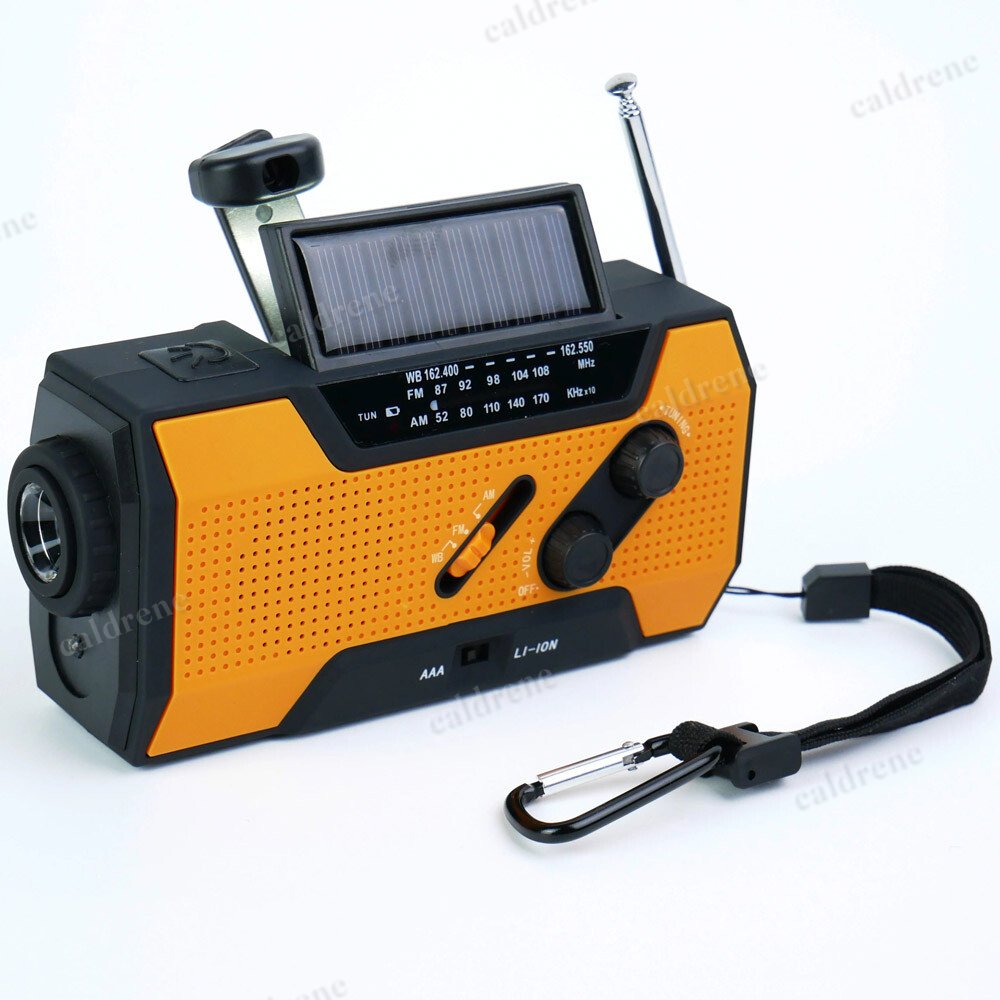 Emergency Hand Crank Weather Radio and Power Bank – view 10