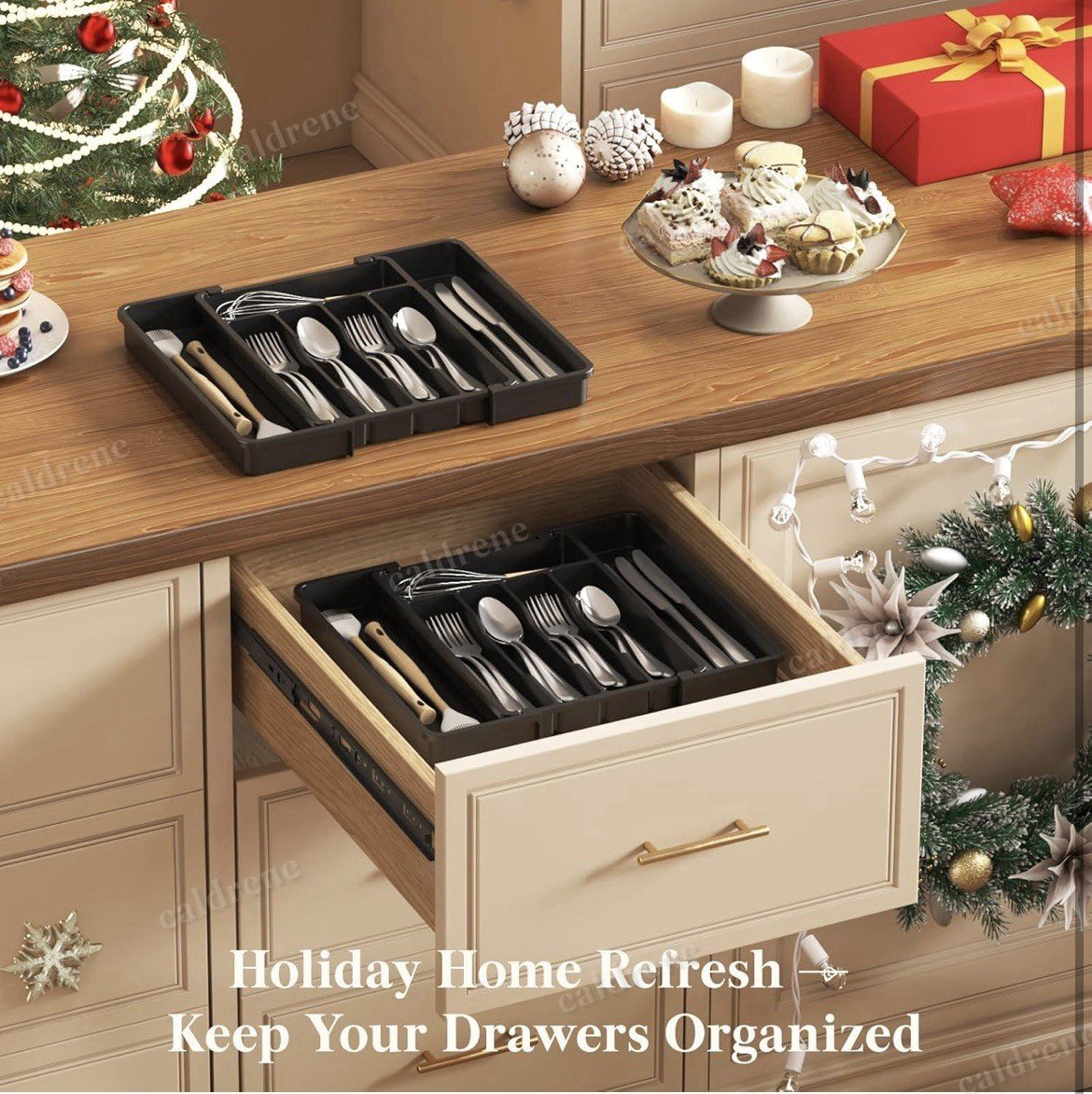 Expandable Silverware Drawer Organizer – view 8