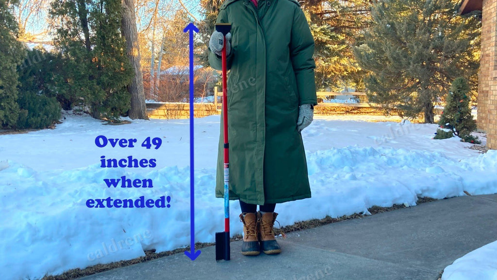 Extendable Snow Brush and Ice Scraper – view 2