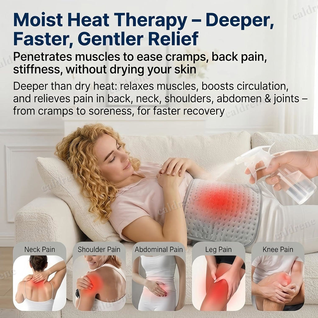 Extra Large Electric Heating Pad 29x59 with 6 Heat Levels and Auto Shut-Off – view 2