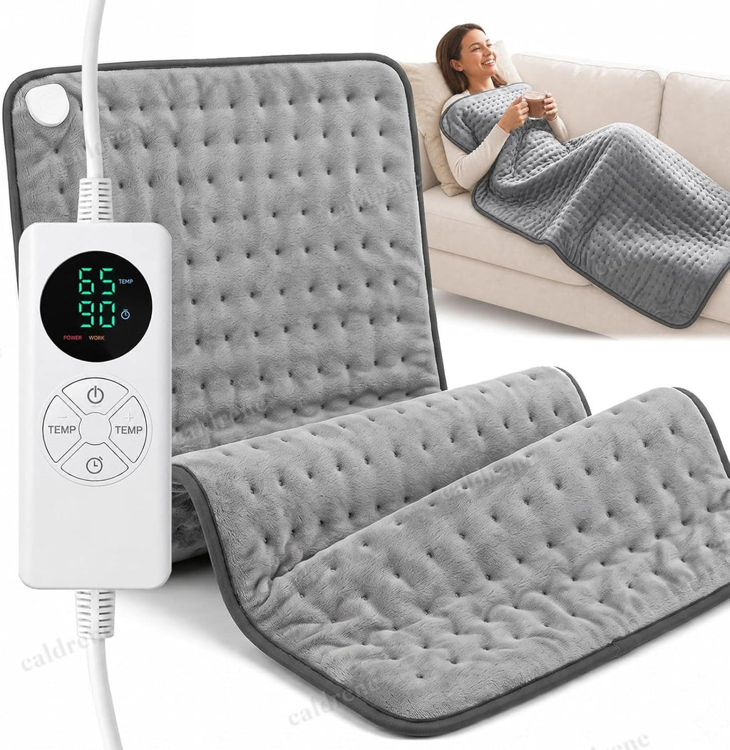 Extra Large Electric Heating Pad 29x59 with 6 Heat Levels and Auto Shut-Off – view 5