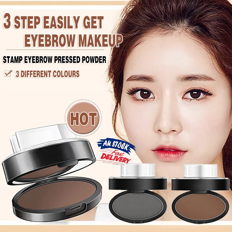 Eyebrow Shadow Stamp Kit for Effortless Brow Shaping