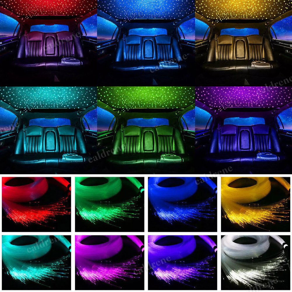 Fiber Optic Star Headliner Light Kit for Car Ceiling, 1000 Strands – view 3