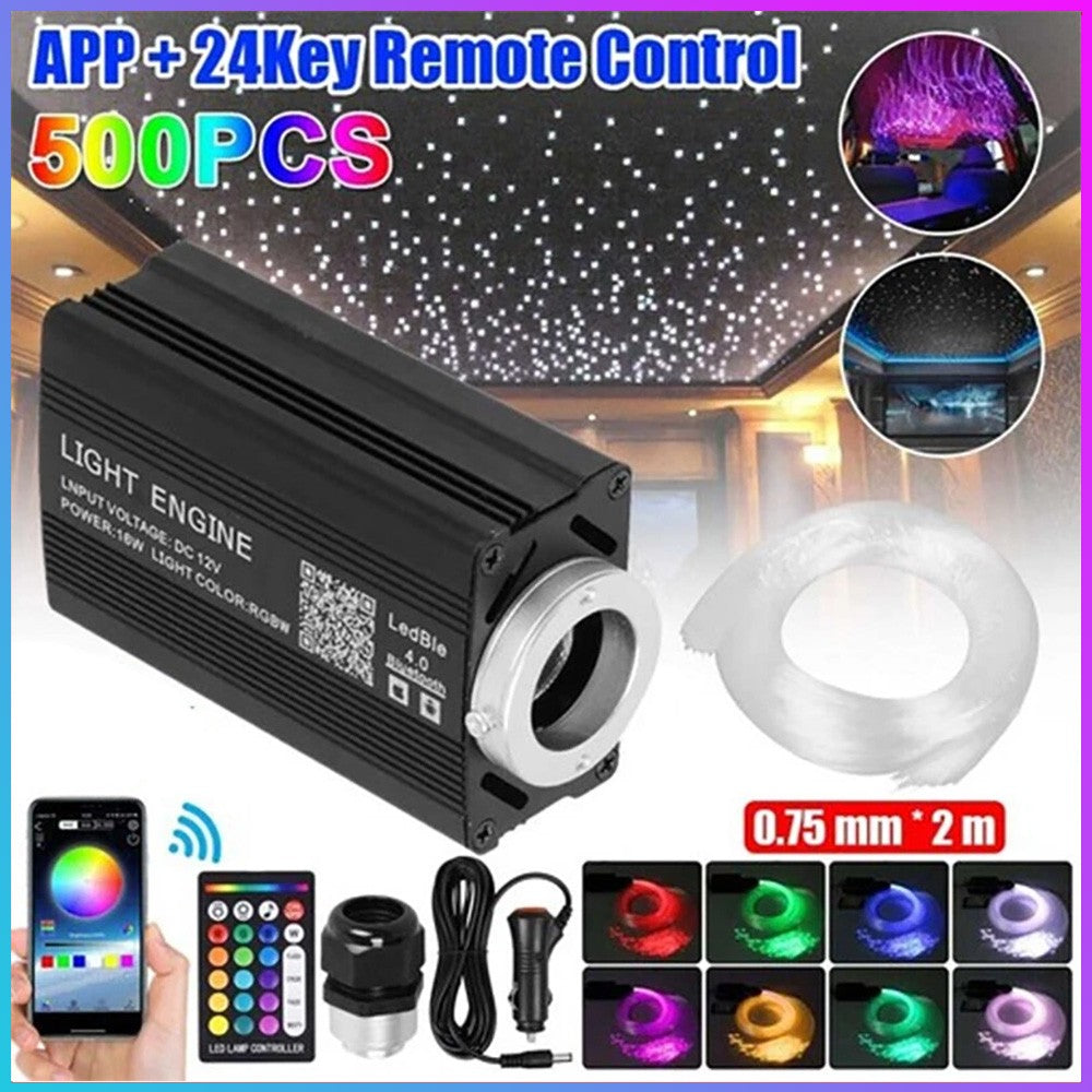 Fiber Optic Star Light Headliner Kit 500 Pieces for Car Roof