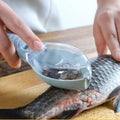 Fish Scale Scraper with Lid for Easy Cleanup