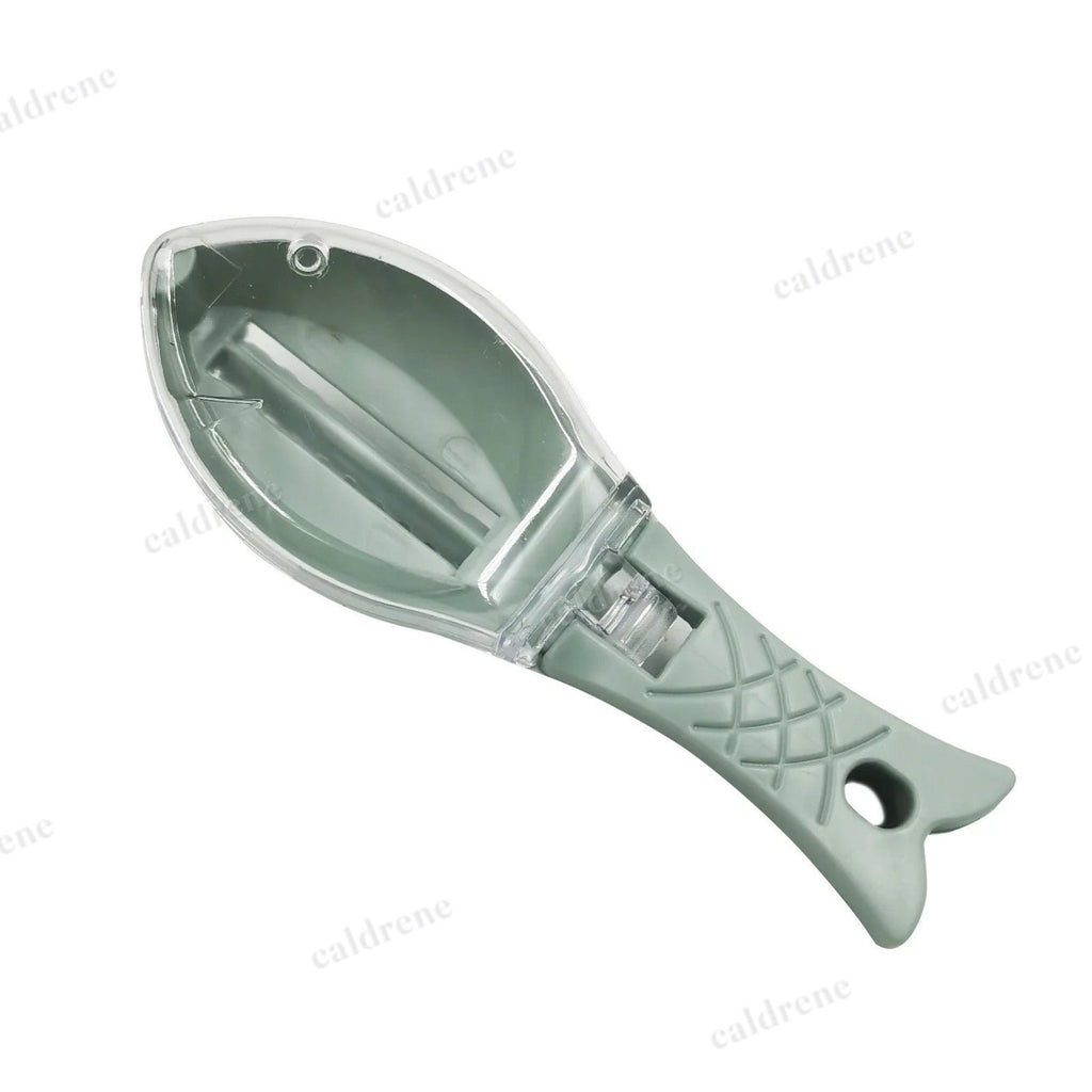 Fish Scale Scraper with Lid for Easy Cleanup – view 3