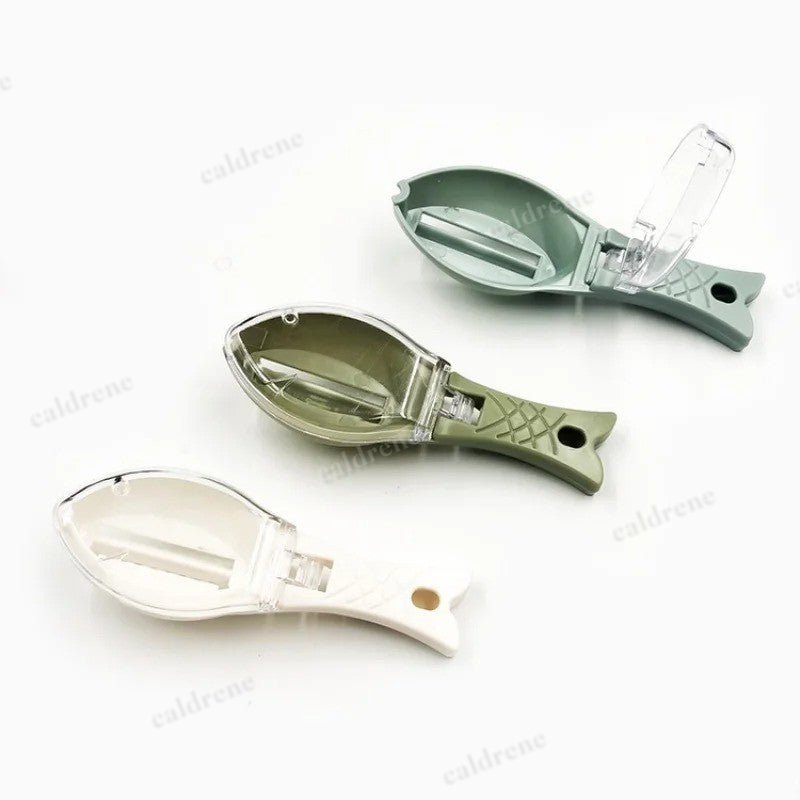 Fish Scale Scraper with Lid for Easy Cleanup – view 6