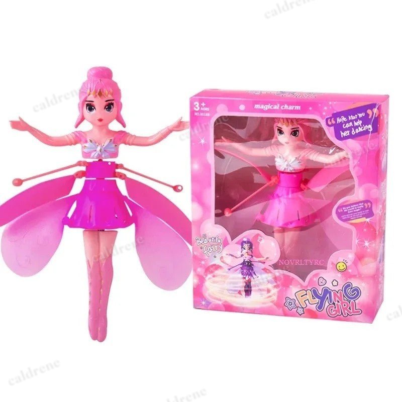 Flying Fairy Princess Doll with Magic Wings for Kids – view 3