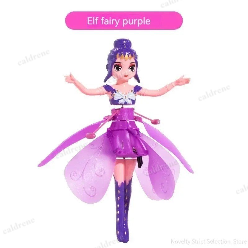 Flying Fairy Princess Doll with Magic Wings for Kids – view 5