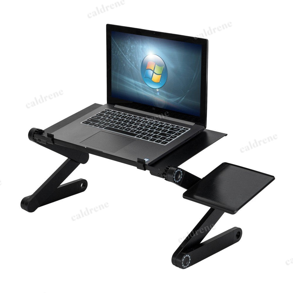 Foldable Laptop Bed Tray with Cooling Fan – view 2